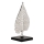 Eglo 427482 - Metalldekoration GIFU 27x16 cm silber/schwarz