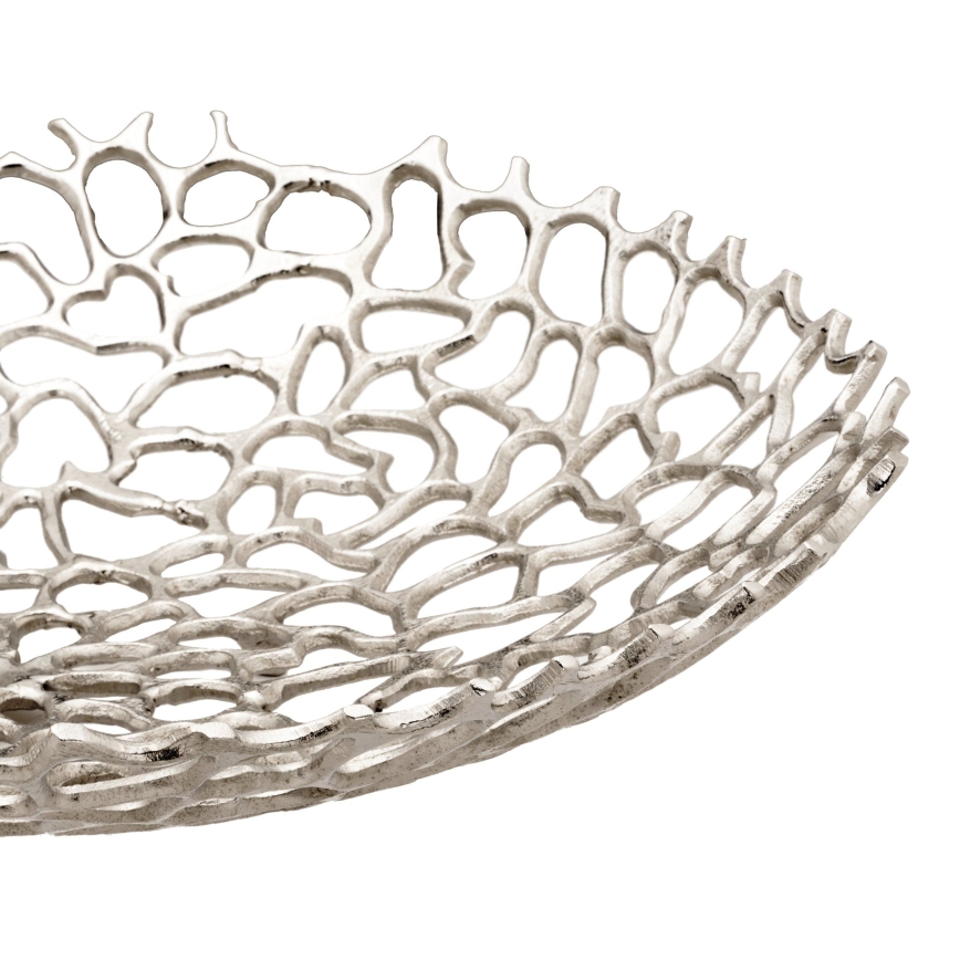 Eglo 427488 - Dekorative Schale KIMITSU Ø 45 cm, silber