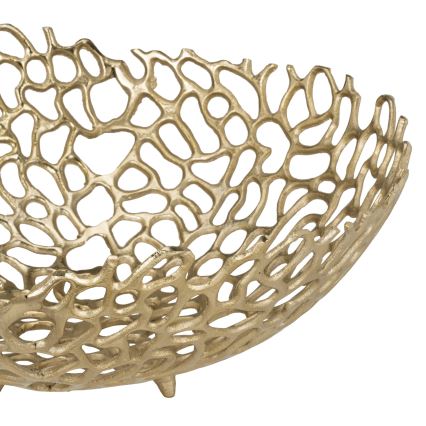 Eglo 427496 - Dekorative Schale KIMITSU, Ø 40 cm, goldfarben