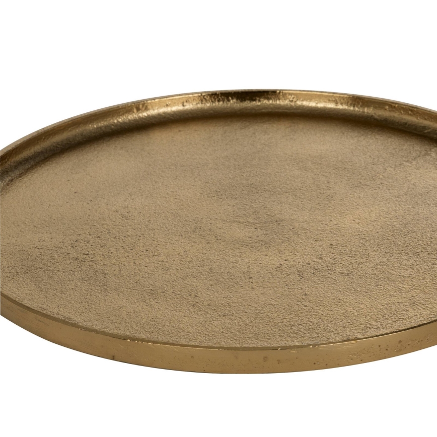 Eglo 427596 - Dekoratives Tablett FORLEYET Ø 25 cm, goldfarben