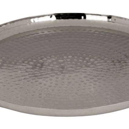 Eglo 427598 - Dekoratives Tablett FORLEYET Ø 30 cm, hochglänzender Chrom