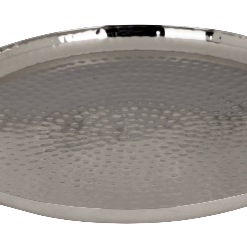 Eglo 427598 - Dekoratives Tablett FORLEYET Ø 30 cm, hochglänzender Chrom