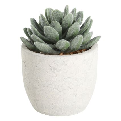 Eglo - Künstliche Pflanze im Blumentopf 11x8 cm Sukkulent