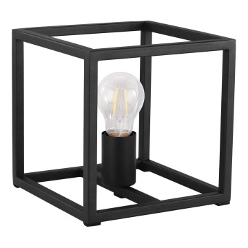 Eglo 43034 - Tischlampe ELDRICK 1xE27/40W/230V schwarz