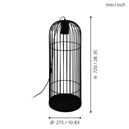 Eglo - LED-Stehleuchte 1xGU10/4,6W/230V