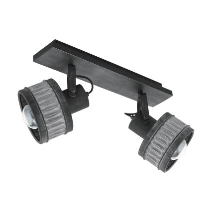 Eglo 43445 - Spotleuchte TURROCK 2xE27/28W/230V