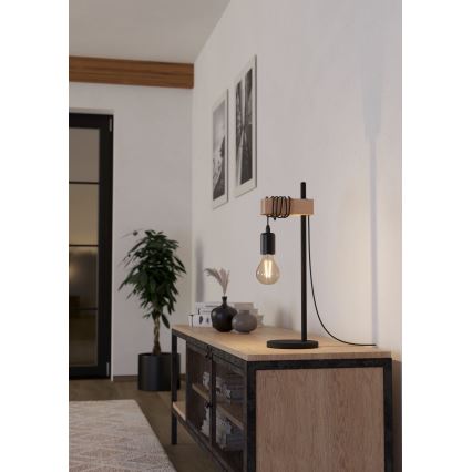 Eglo - Tischleuchte TOWNSHEND 1xE27/10W/230V