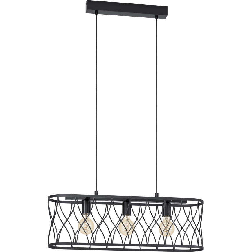 Eglo - Kronleuchter an einer Schnur 3xE27/40W/230V