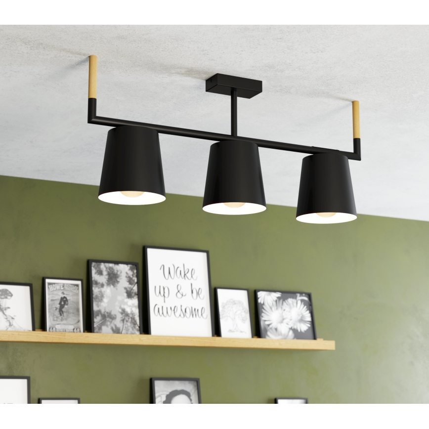 Eglo - Deckenleuchte mit Stange 3xE27/40W/230V