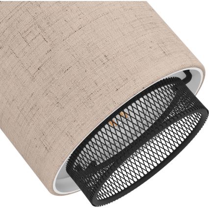 Eglo - Strahler 4xE14/40W/230V schwarz/beige