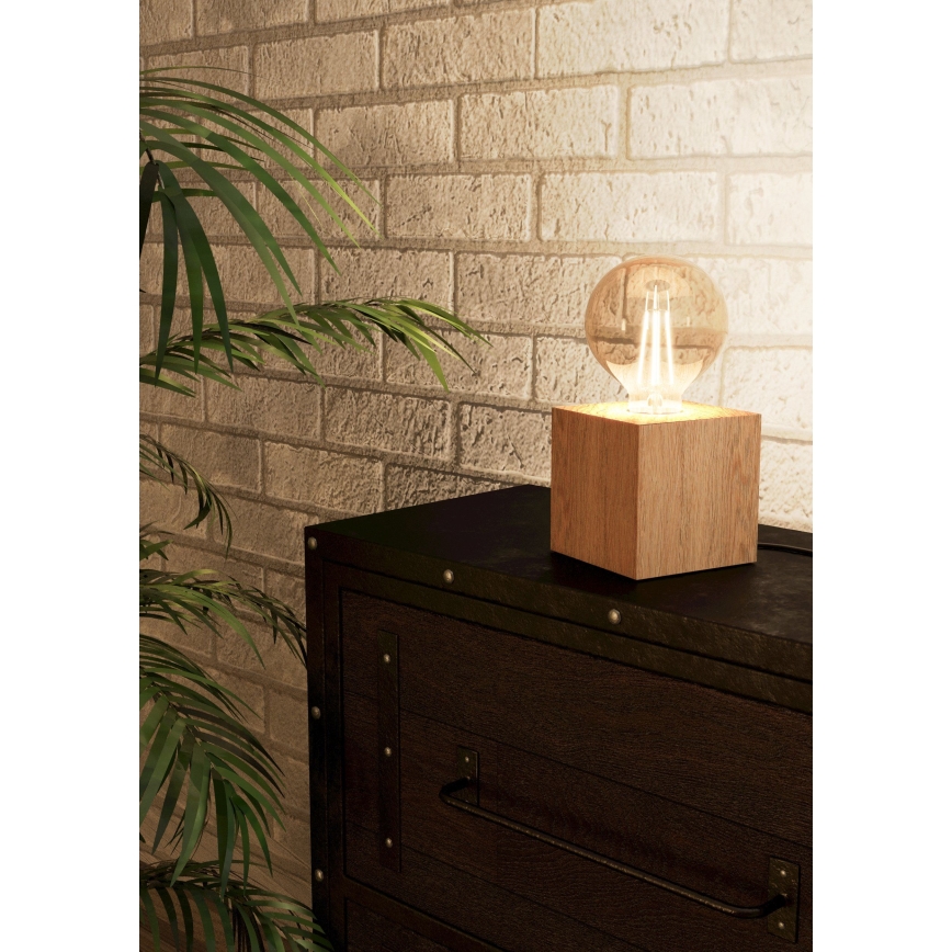 Eglo - Tischlampe 1xE27/40W/230V beige