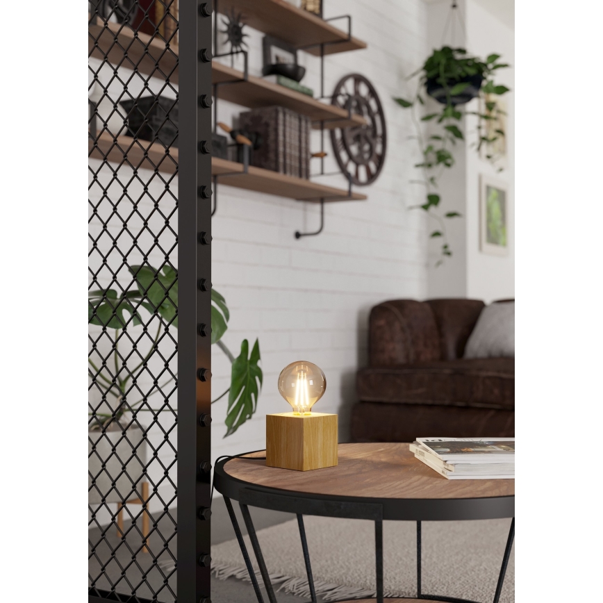 Eglo - Tischlampe 1xE27/40W/230V beige