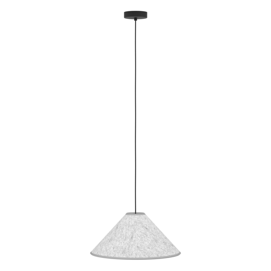 Eglo - Hängeleuchte an Schnur 1xE27/40W/230V grau