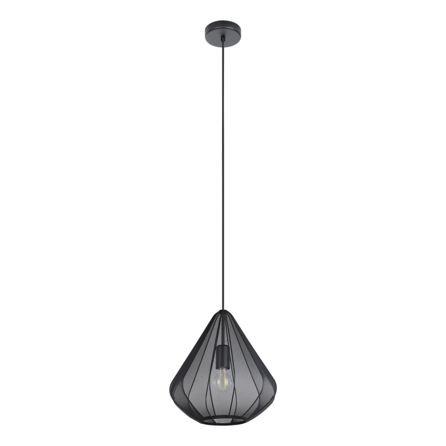 Eglo - Hängeleuchte 1xE27/40W/230V d 33,5 cm schwarz