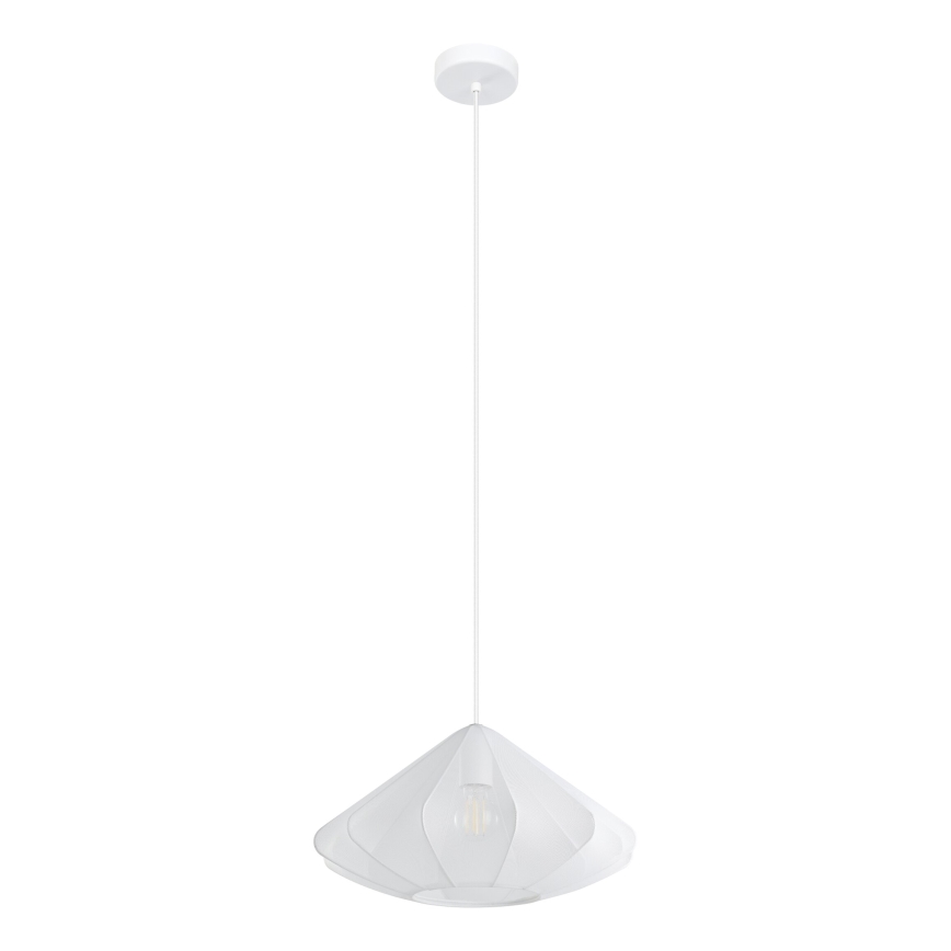 Eglo - Hängeleuchte 1xE27/40W/230V d 42,5 cm weiß