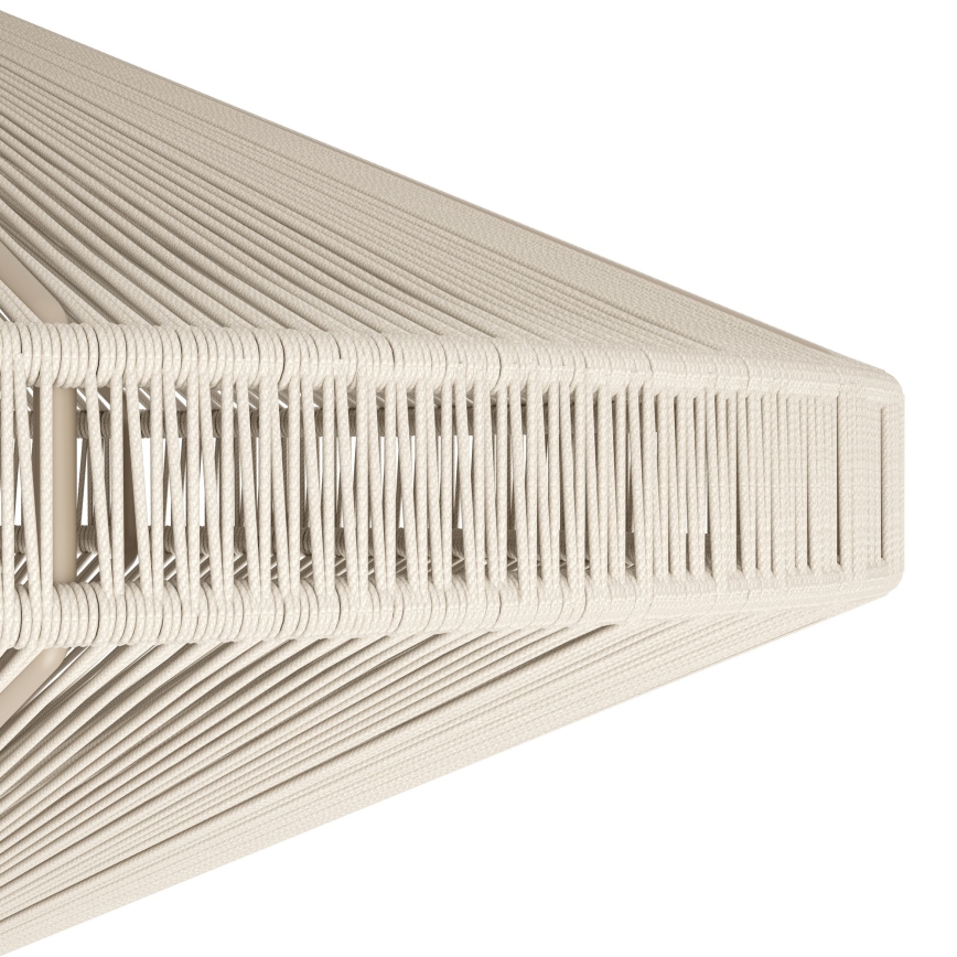 Eglo - Pendelleuchte mit Kabel 1xE27/40W/230V cremefarben