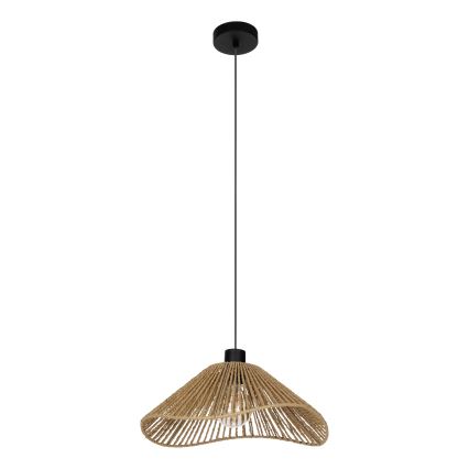 Eglo - Hängeleuchte 1xE27/60W/230V braun