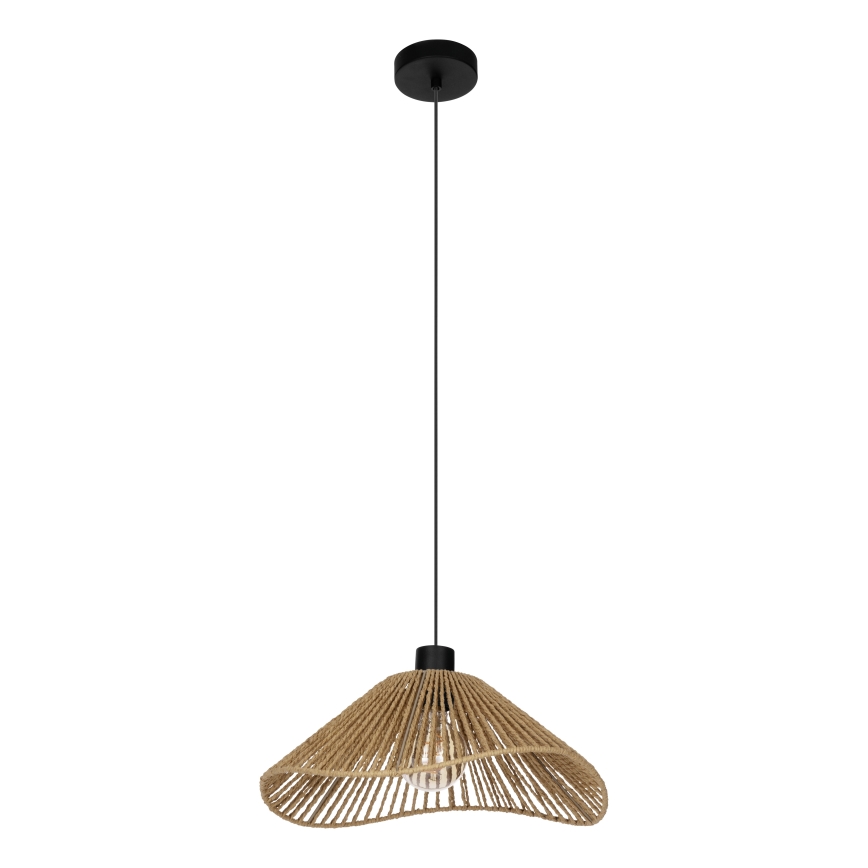 Eglo - Hängeleuchte 1xE27/60W/230V braun