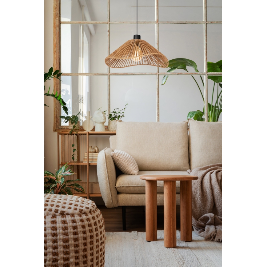 Eglo - Hängeleuchte 1xE27/60W/230V braun