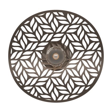 Eglo - Deckenleuchte 1xE27/60W/230V Ø 40 cm bronzefarben