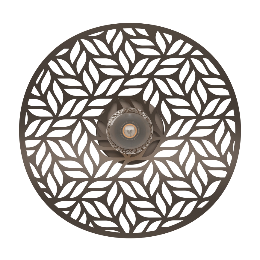 Eglo - Deckenleuchte 1xE27/60W/230V Ø 40 cm bronzefarben