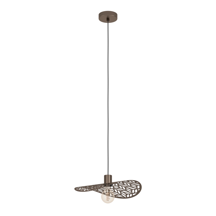 Eglo - Pendelleuchte mit Kabelaufhängung 1xE27/60W/230V Ø 40 cm, bronzefarben