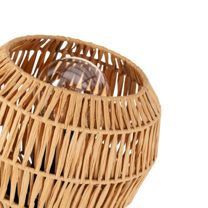 Eglo - Tischlampe 1xE27/40W/230V braun