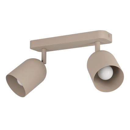 Eglo - Deckenstrahler 2xE14/40W/230V beige