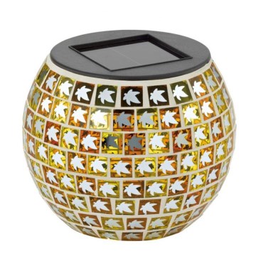 EGLO 47217 - Solarlicht BLATT 1xLED/0,03W orange