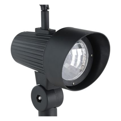 Eglo - Set 3x LED Solarleuchte mit Sensor LED/200 mAh IP44 schwarz