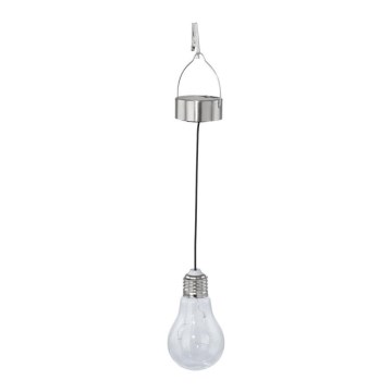 Eglo 48514 - LED Solar Hängeleuchte LED/0,06W/1,2V 150 mAh IP44 glänzend chrom