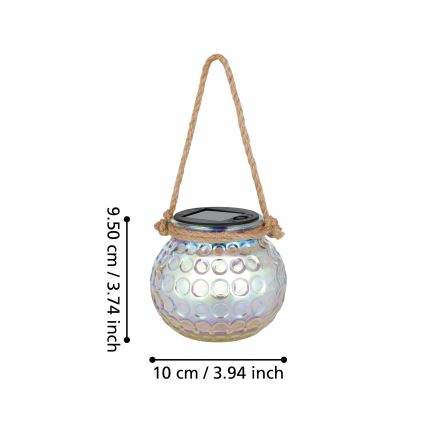 Eglo 48952 - LED-Solarleuchte LED/0,03W/1,2V 3000 mAh