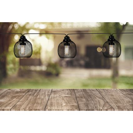 Eglo 48964 - LED-Solar-Lichterkette 8xLED/3m 600 mAh IP44