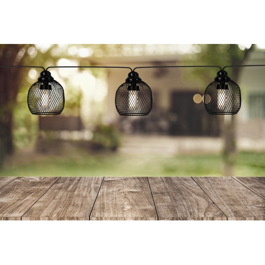 Eglo 48964 - LED-Solar-Lichterkette 8xLED/3m 600 mAh IP44