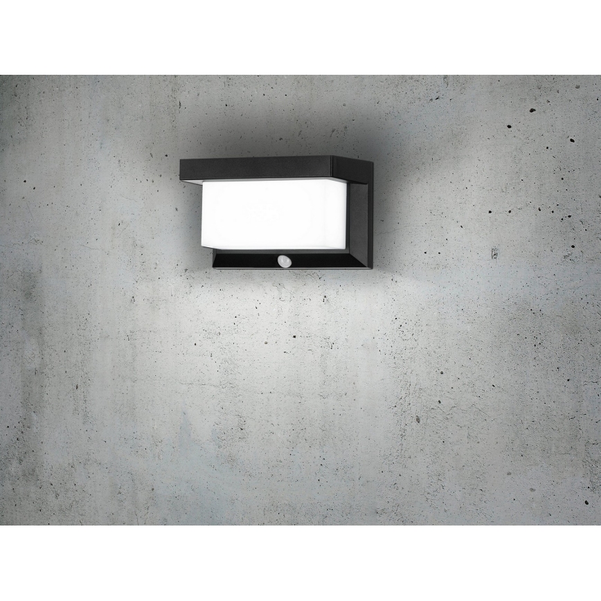 Eglo - LED-Solarwandleuchte mit Sensor LED/3,84W/3,7V 2000 mAh IP44
