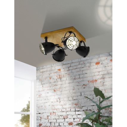 Eglo 49079 - Deckenspot GATEBECK 4xE14/40W/230V
