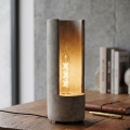 Eglo 49112 - Tischlampe LYNTON 1xE27/60W/230V Beton