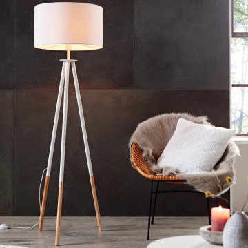 Eglo 49156 - Stehleuchte BIDFORD 1xE27/60W/230V