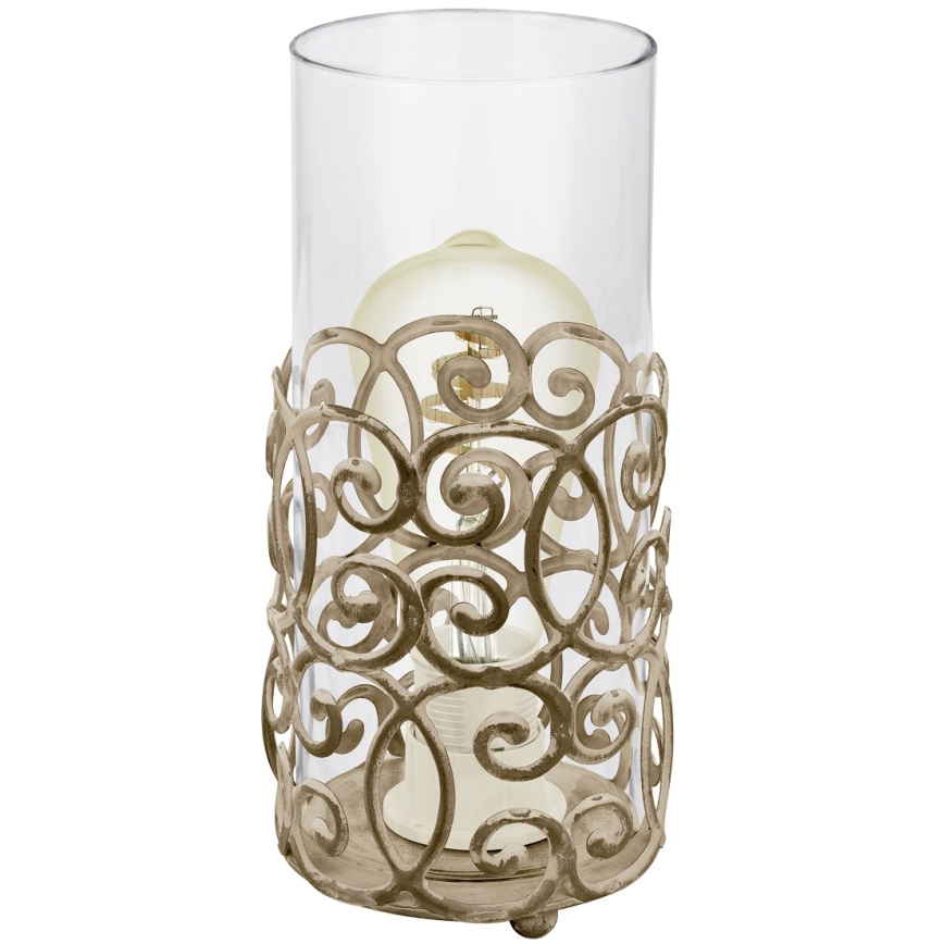 Eglo 49274 - Die Tischlampe CARDIGAN 1xE27/60W/230V