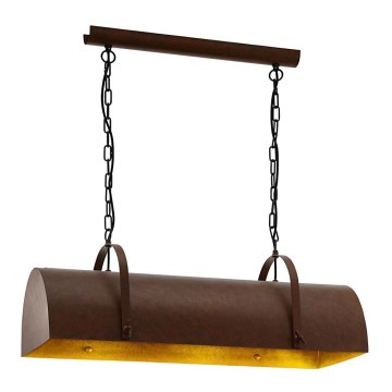 Eglo 49702 - Kronleuchter mit Kette DEERHURST 3xE27/60W/230V