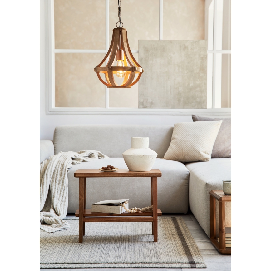 Eglo 49724 - KINROSS Hängeleuchte mit Kette 1xE27/60W