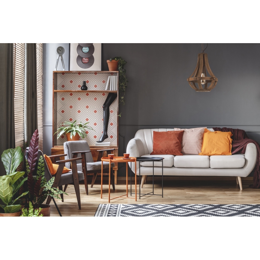 Eglo 49724 - KINROSS Hängeleuchte mit Kette 1xE27/60W