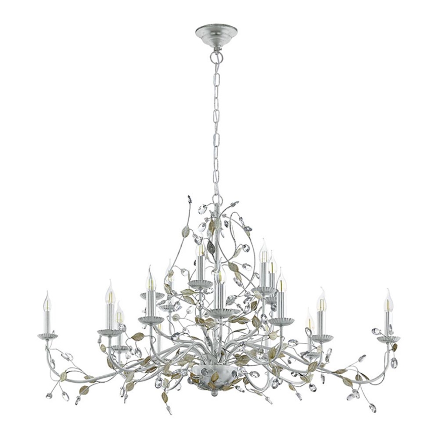 Eglo 49828 - Kronleuchter auf der Kette FLITWICK 1 15xE14/40W/230V