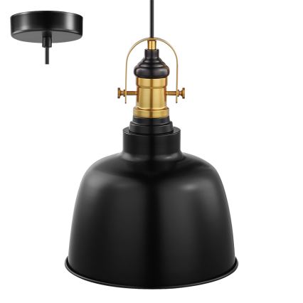Eglo 49839 - GILWELL Hängeleuchte mit Kabel, 1xE27/60W/230V