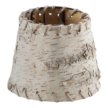 Eglo 49984 - Holz Lampenschirm VINTAGE Durchmesser 16 cm E14/E27