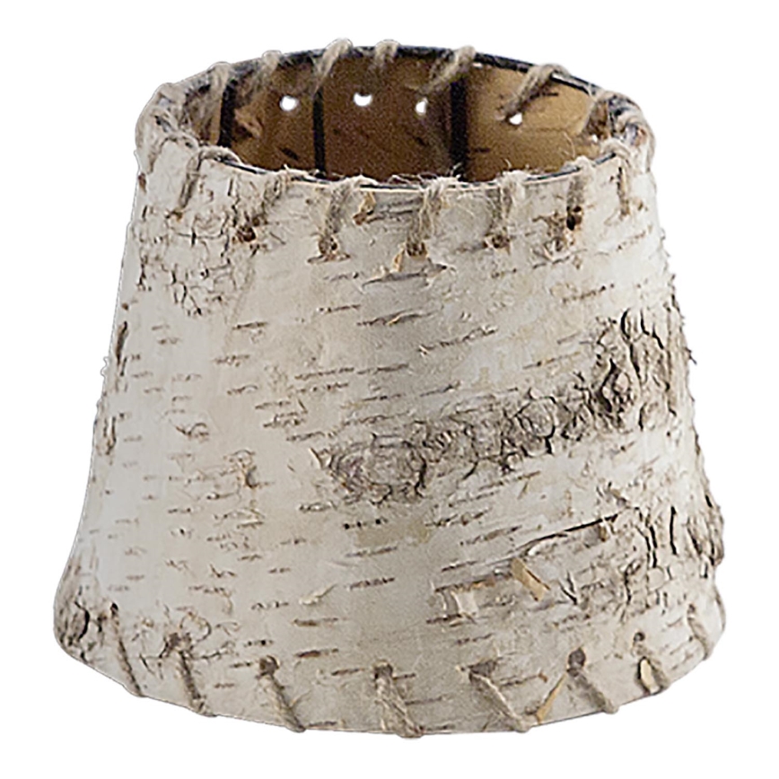 Eglo 49984 - Holz Lampenschirm VINTAGE Durchmesser 16 cm E14/E27