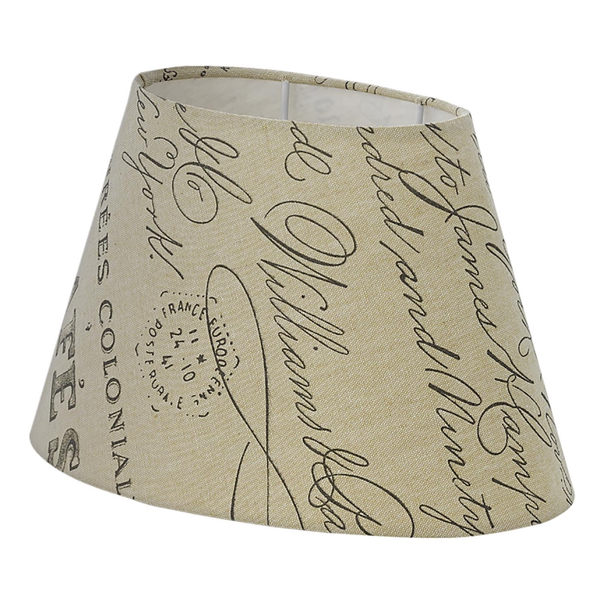 Eglo 49986 - Stoffschirm VINTAGE E14/E27 Durchmesser 25 cm