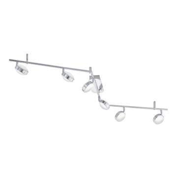 Eglo 54762 - LED-Spot SALTO 6xLED/5,4W/230V, glänzender Chrom