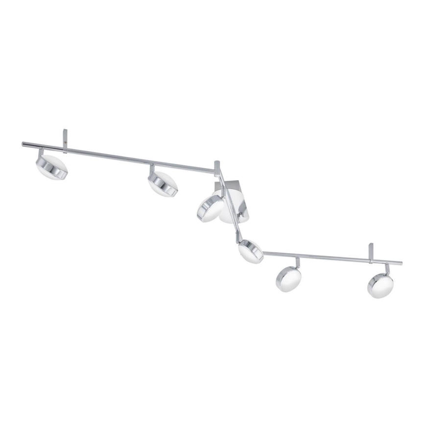 Eglo 54762 - LED-Spot SALTO 6xLED/5,4W/230V, glänzender Chrom