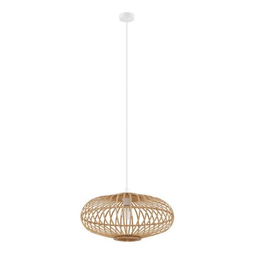 Eglo 55114 - LED-Pendelleuchte mit Kabel 1xE27/4W/230V Bambus